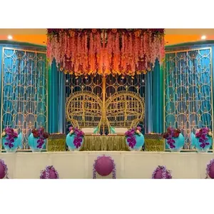 Vela de decoração para paredes de casamento, bonito decoração de parede de vela para mehndi evento agradável mehndi