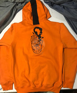 Sudadera con capucha personalizada para hombre, con logotipo bordado, algodón prémium, logotipo bordado personalizado, tela de peso pesado - Product Image 2