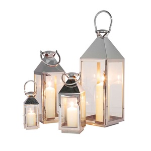 New Handmade Metal <b>Glass</b> <b>Lantern</b> With Customized Design for Wedding Decoration in Best Quality - Product Image 1