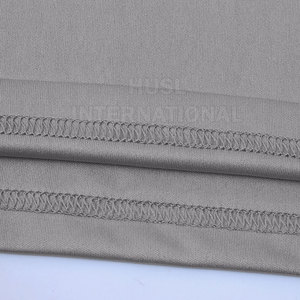 T-shirt de sport pour homme en coton/polyester tricoté, coupe classique, col rond, manches courtes, respirant, séchage rapide, écologique - Product Image 2