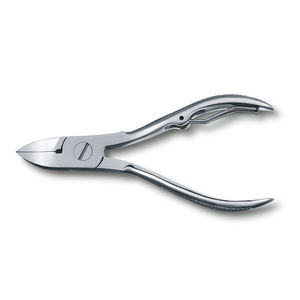 Coupe-ongles en acier inoxydable de haute qualité avec ressort à barillet et bords tranchants pour la pédicure et la manucure - Product Image 2