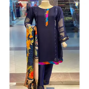 readymade shalwar kameez ladies Designer readymade Silk Suits for Parties dress women clothing Embroidered readymade Silk Suits