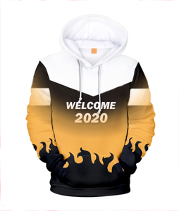 เสื้อฮู้ดผ้าฝ้าย100% สำหรับผู้ชายเสื้อฮู้ดโอเวอร์ไซส์ขนาดใหญ่พิเศษพิมพ์ลายโลโก้ตามสั่ง - Product Image 3