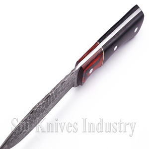 Couteau de chasse damas fait sur commande forgé à la main (Smk1359) - Product Image 3