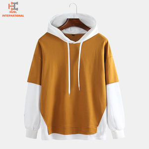 Oversized High Quality <b>Pullover</b> <b>Men</b> Hoodies Puff Print Embroidery Plus Size Blank Fleece Custom Hoodies <b>Men</b> - Product Image 4