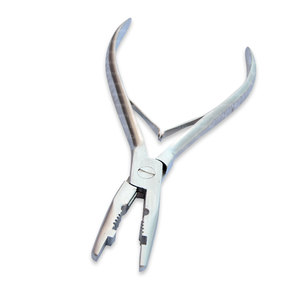 Luxe Hair Extension Tool-Alicates largos de metal de queratina de acero inoxidable para extensiones de cabello de micro anillos - Product Image 3