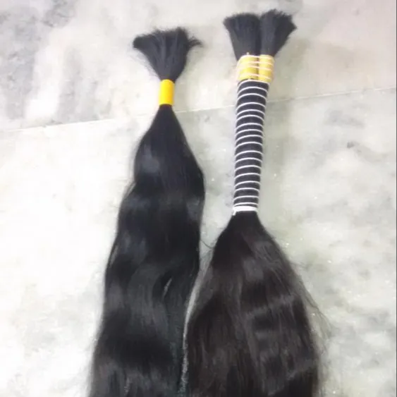 100 percent human body wave hair bulk 100% human hair weaving unprocessed india hair