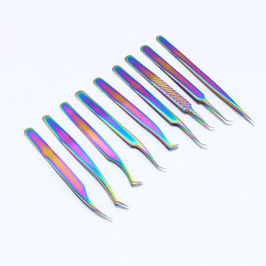 คลาสสิกและปริมาณแหนบต่อขนตาชุดที่มีกระเป๋าในทุกสีที่มีโลโก้ที่กำหนดเอง - Product Image 6