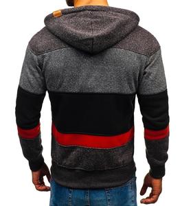 OEM Customised Embroidery Men's Casual Sweatshirt Winter Pull Hoodie with Pockets for Sports Gym Fitness Running for <b>Boys</b> - Product Image 4