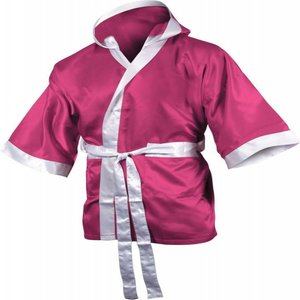 New Model 2025 Made In Pakistan Custom Brand Logo <b>Boxing</b> Robes 100% Polyester <b>Boxing</b> Gowns For Boxers With Long Sleeve's - Product Image 2