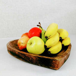 Bol à fruits en bois de haute qualité, bol à design et utiliser pour les Restaurants, Service de restauration rapide et à emporter - Product Image 6