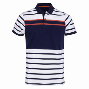 Camisetas de polo para hombre de estilo moderno 100% algodón manga corta Slim Fit de talla grande diseño informal Jersey lavado hecho en Pakistán - Product Image 5