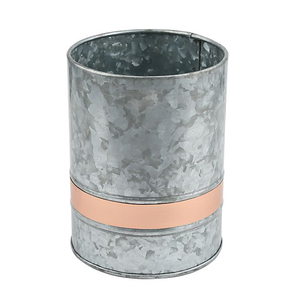 Galvanized and <b>Copper</b> Metal Caddy - Product Image 1