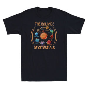 Camisetas con estampado de Sistema Solar para hombre, camisas con estilo para todas las ocasiones con impresión personalizada y marca, también disponibles en diferentes colores - Product Image 2
