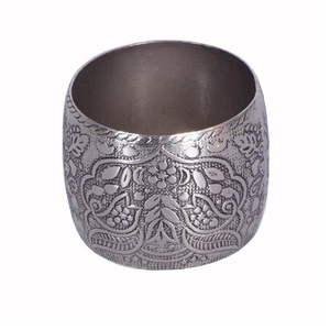 EN ALUMINIUM DESIGN ANNEAU de SERVIETTE - Product Image 6