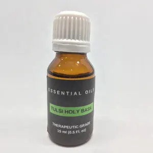 Aceite Esencial de albahaca, hojas naturales, Tulsi, al mejor precio