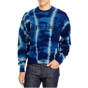 Sweat-shirt homme col rond surdimensionné en molleton épais de haute qualité, neuf et d'origine. - Product Image 1