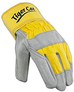Guantes de trabajo de cuero XL con revestimiento de látex Anti-corte y antideslizante Guantes de seguridad de alambre eléctrico industrial resistentes al agua - Product Image 3
