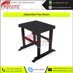 Cajas Pliométricas Ajustables de Alta Calidad, Marco Sólido y Resistente, Equipo de Ejercicio para Entrenamiento de Fuerza por Sahni Sports Modelo STE-WT15-A - Product Image 4