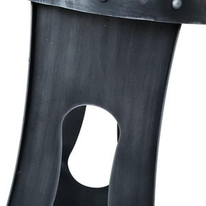 Tabouret de bar industriel en bois massif, meubles de salon, en métal, chaises d'hôtel, nouveauté, - Product Image 3