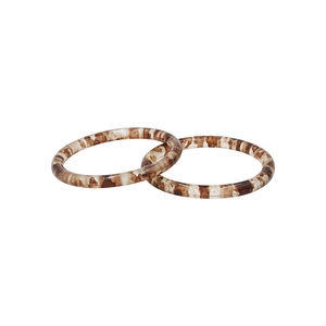 Hebilla de lazo de plástico de resina para conector de bikini, anillo redondo personalizado, diseño DIY, directo de fábrica - Product Image 4