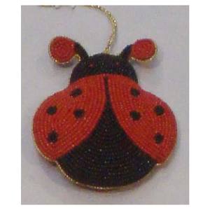 Christmas Hanging Ornament Insect Shape With Good Beaded Works - Product Image 1