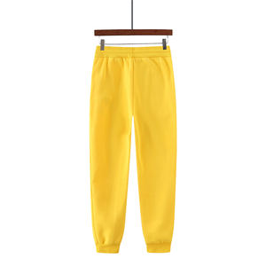 Pantalones Deportivos Casuales Unisex con Logotipo Personalizado de Alta Calidad, Pantalones Jogger de Encaje, 100% Algodón, Tela de Lana para Entrenamiento al Aire Libre - Product Image 4