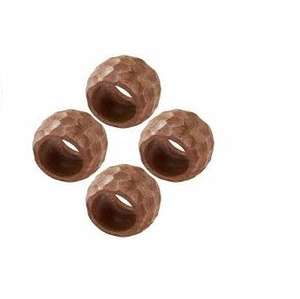 Servilletero de madera marrón con servilletero de metal barato cocina decorativa comedor Mesa artesanía servilletero para fiestas - Product Image 2