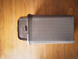 Rattan Laundry Basket With Cover <strong>Plastic</strong> <strong>Injection</strong> Mould Rectangle Tall Dirty Clothes Basket Used <strong>Mold</strong> - Product Image 4