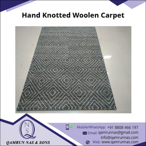 Große Nachfrage nach hochwertigen, modernen, luxuriösen handgeknüpften Wollteppichen - Grau für gewerbliche und private Nutzung. - Product Image 4