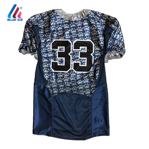 Maillot de football américain entièrement sublimé, nom d'équipe personnalisé, haute qualité, unisexe, coton, manches longues - Product Image 2