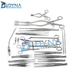 ชุดเครื่องมือผ่าตัดหลอดเลือดแบบใช้ซ้ำได้ 52 ชิ้น ชุดผ่าตัดระดับมืออาชีพ คุณภาพพรีเมียม - Product Image 3