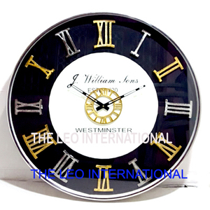 Wholesale Luxury Home Decor <b>Metal</b> Wall <b>Clock</b> Wall Mounted <b>Clock</b> Customized Color Factory Directly Sale - Product Image 6
