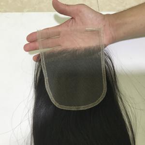 Cabello 150% humano liso y suave, 5x5 HD, cierre de encaje, 100% densidad, venta al por mayor - Product Image 5