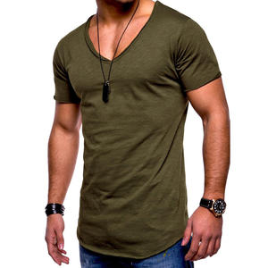 Logotipo personalizado Impresión 100% Algodón para hombre Camiseta personalizada a rayas para hombre Camiseta gran oferta 2025 - Product Image 2