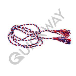 Sólido Amarillo Obispo Borlas Pectoral Cincture Cómodo Accesorio Litúrgico Equipo de Defensa Personal Venta Al por Mayor - Product Image 6