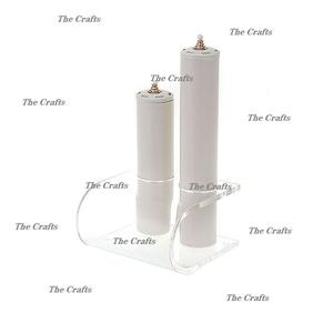 Acrylic <b>Tealight</b> <b>Candle</b> Holder Set Of Three Different Sizes <b>Candle</b> Holder For Wedding Decor Accessories - Product Image 4