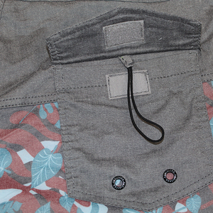 กางเกงขาสั้นชายหาดของผู้ชายกางเกงผ้าแคนวาสระบายอากาศได้ดีป้องกันริ้วรอยสไตล์ลำลอง - Product Image 4