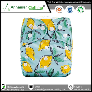 Couches en tissu pour bébés 100% coton biologique, vente en gros - Product Image 6