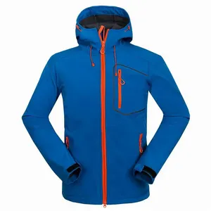 Chubasquero impermeable ligero activo para exteriores para hombre, cortavientos con capucha y dobladillo ajustable, chaqueta Softshell - Product Image 1