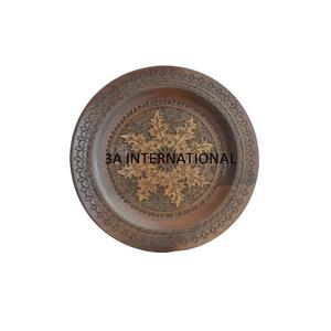 Assiettes de présentation de designer, finition antique, assiettes courbées à la main, utilisation pour restaurant, cuisine, traiteur, service de restauration - Product Image 1