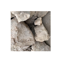 Bauxite calcinée à haute teneur en alumine, jaune clair, 75-90% Al2O3, 3%-17% SiO2, 0.03% humidité, en morceaux, pour usage métallurgique, qualité export