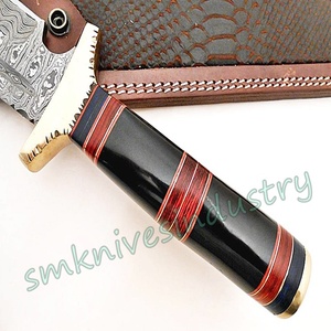 Cuchillo de Caza de 13 Pulgadas con Hoja de Damasco Hecha a Mano (OEM) (Smk1555) - Product Image 5