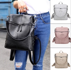 Fashion <b>Men</b> <b>Backpack</b> School Bags <b>for</b> Boys and <b>Men</b> Travel <b>Backpack</b> Leather Crossbody Back Bag Pack - Product Image 2
