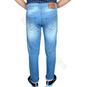 Jeans Pants Fashion <b>Men</b> Jeans Hip Hop Cool Street wear joggers <b>men</b> jeans pants Slim fit trousers - Product Image 2