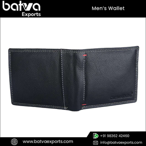 Portefeuille court en cuir véritable de style vintage moderne pour hommes Porte-cartes à blocage RFID Doublure ouverte en coton PU Fourniture directe en usine - Product Image 4