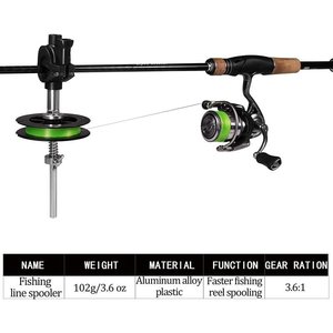 <span class=keywords><strong>Enrouleur</strong></span> de ligne de pêche en métal ABS 100g avec emballage exquis, accessoires de pêche - Product Image 4