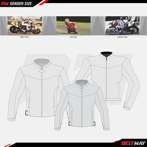 Chaqueta de moto hecha a medida, piel de vaca, ciclismo, carreras, deporte, traje de cuero genuino, carrera de alta velocidad, traje de cuero de motocicleta para mujer - Product Image 5