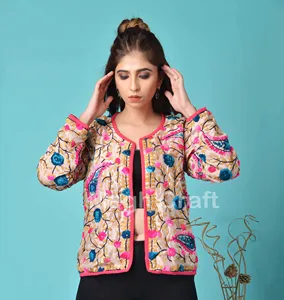 Banjara Stile Bollywood Costume di Kutch ricamato Giacca-Commercio All'ingrosso del Cotone di Stile Senza Maniche Scrollata di Spalle-usura Del Partito Della Maglia-gilet-Koti