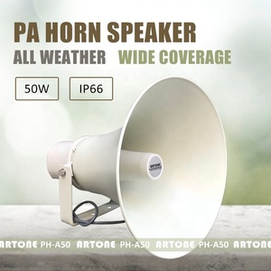 Sistema de Sonido PA para Mezquita ARTONE de 50 W, Altavoz de Bocina Exterior de Aluminio PH-A50 Resistente al Agua - Product Image 3